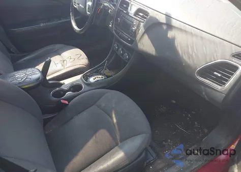 2013 Chrysler 200 Touring from USA, damaged, VIN 1C3CCBBB6DN592452